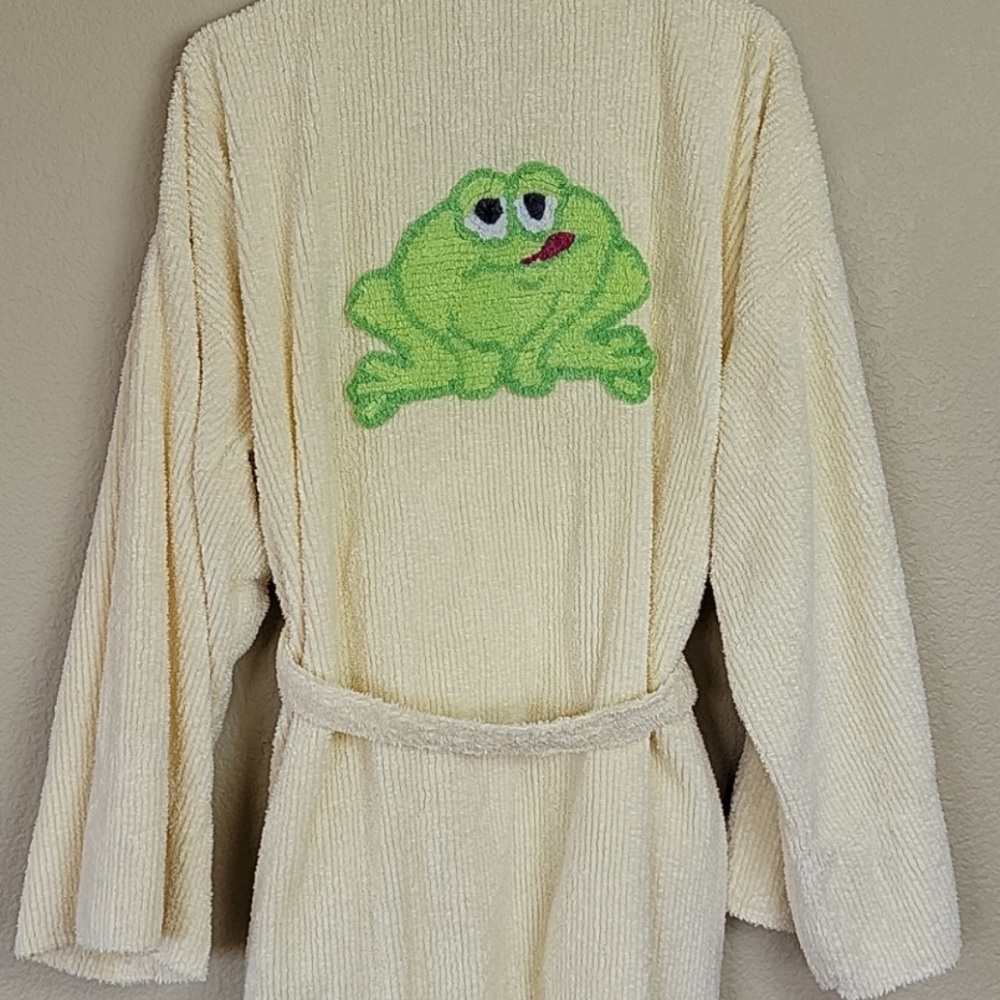 vintage chenille robe